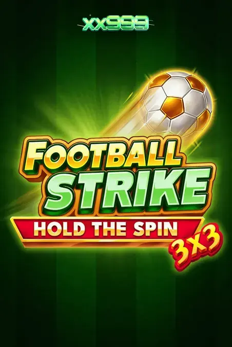 3x3 Football Strike: Hold the Spin স্লট গেমের একটি দৃশ্য যেখানে ফুটবল থিম এবং কয়েন মেকানিক্স দেখা যাচ্ছে